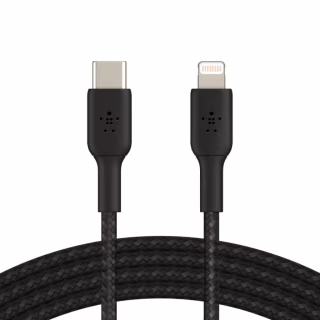 Дата кабель USB-C to Lightning 2.0m Belkin (CAA004BT2MBK)