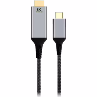 Кабель мультимедійний USB-C to HDMI M 2.0m 8K60Hz Cablexpert (A-CM-HDMIM8K-2M)