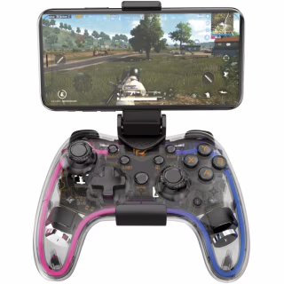Геймпад Havit HV-G180BT RGB Transparent (HV-G180BT)