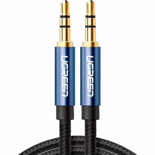Кабель мультимедийный 3.5mm M to 3.5mm M 2.0m AV112 blue Ugreen (10687)