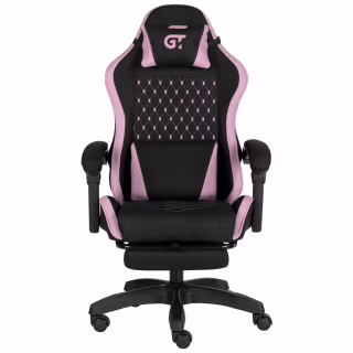 Кресло игровое GT Racer X-2339 Black/Pink (X-2339 Fabric Black/Pink)