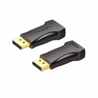 Перехідник DisplayPor M to HDMI F v.2.0 4K 60Hz PVC Vention (HBPB0)