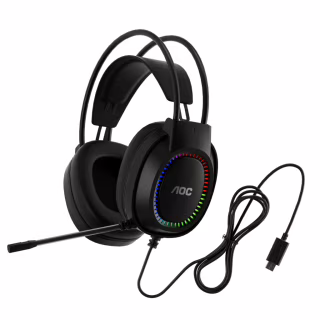 Наушники AOC ACG2500BK RGB Black (ACG2500BK/00)