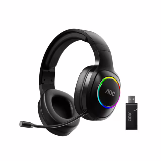 Наушники AOC ACG2502BK RGB Black (ACG2502BK/00)