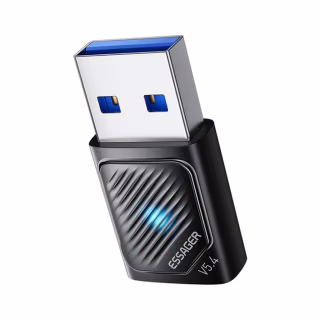 Bluetooth-адаптер Essager Freedom Bluetooth 5.4 Black (EBT54-JH01-P)