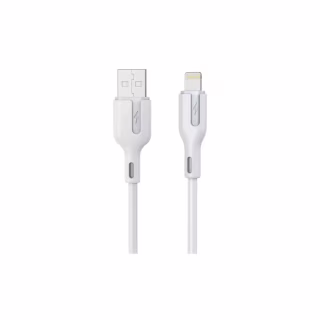 Дата кабель USB 2.0 AM to Lightning 1.0m 2.4A white Choetech (XAL-0003-WH-V2)