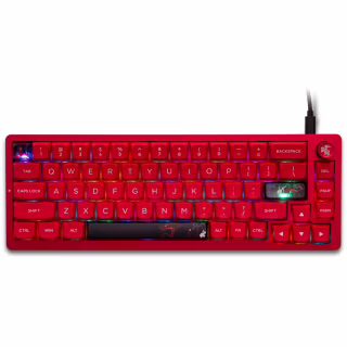 Клавіатура Thunderobot VIC68 Gateron Magnetic Jade Pro Switch USB UA Red (6932066317218)
