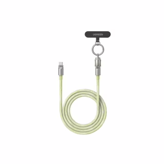 Дата кабель USB-C to USB-C 1.2m 60W green Ugreen (35500)