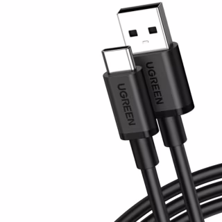 Дата кабель USB 2.0 AM to USB-C 2.0m 3A black Ugreen (85478)