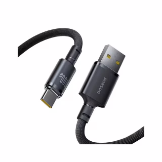 Дата кабель USB 2.0 AM to USB-C 1.0m 100W/7.5W black Baseus (E0426W01)