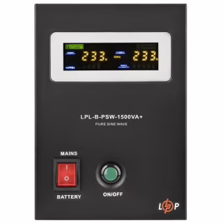 Источник бесперебойного питания LogicPower LPL-B-PSW-1500VA+ ( 1050W ) 24V (37700)