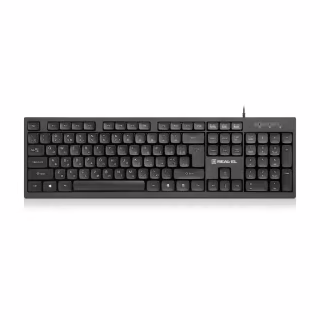 Клавиатура REAL-EL RK-510 USB Black (EL123100053)