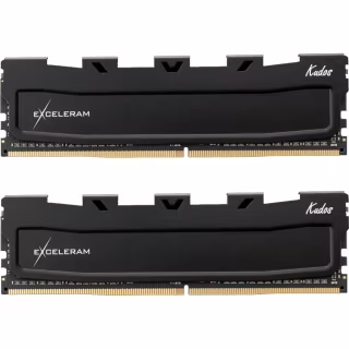 Модуль пам'яті для комп'ютера DDR5 32GB (2x16GB) 6000 MHz Black Kudos eXceleram (EK50320602836CD)