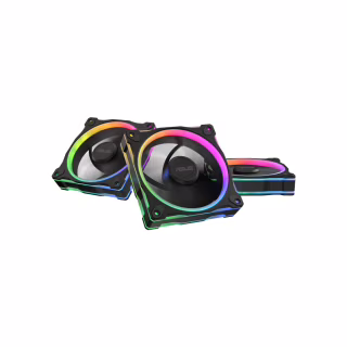 Кулер для корпуса ASUS PRIME MR120 REVERSE ARGB BLACK 3IN1 (90DA00L0-B09020)