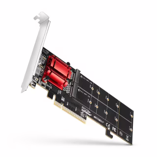 Контролер AXAGON PCIe to 2xNVMe M.2 controller (PCEM2-ND)