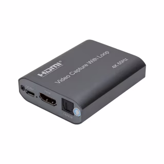 Устройство захвата видео PowerPlant HDVC7 HDMI USB2.0 4k/60hz (CA914173)