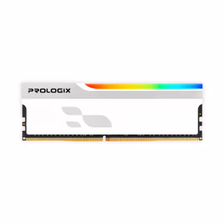 Модуль пам'яті для комп'ютера DDR4 8GB 3600 MHz Onyx White RGB Prologix (PRO8GB3600YWR4)