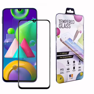 Стекло защитное Drobak Samsung Galaxy М21 (Black) (121226)
