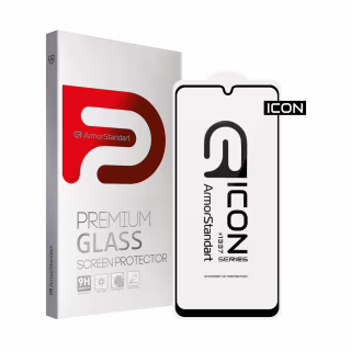 Стекло защитное Armorstandart Icon Samsung A22 4G Black (ARM59305)