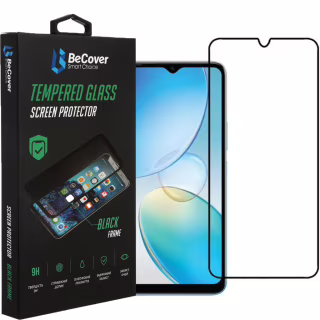 Стекло защитное BeCover Infinix Hot 20і (X665E) Black (708544)