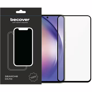 Стекло защитное BeCover Samsung Galaxy M54 5G SM-M546 Black (709273)