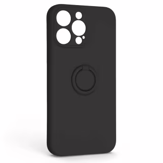 Чохол до мобільного телефона Armorstandart Icon Ring Apple iPhone 14 Pro Max Black (ARM68718)