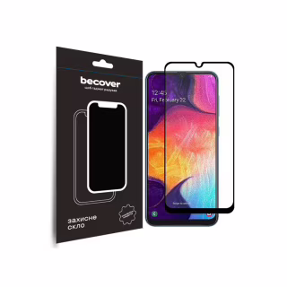 Стекло защитное BeCover ZTE Blade A53 Black (709760)