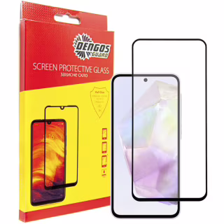 Стекло защитное Dengos Full Glue Samsung Galaxy A35 5G (black) (TGFG-344)
