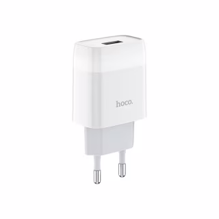 Зарядное устройство HOCO C72A Glorious USB 10.5W White (6931474712899)