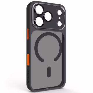 Чехол для мобильного телефона Armorstandart Unit-C MagCase SE Apple iPhone 17 Pro Black Orange (ARM86318)