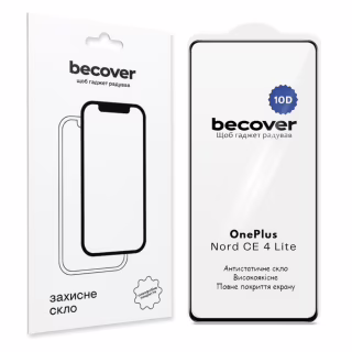 Скло захисне BeCover 10D OnePlus Nord CE 4 Lite Black (715712)