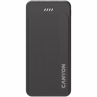 Батарея универсальная Canyon OnPower 100 10000mAh, 5В/2А, Black (CNS-CPB100B)
