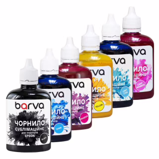 Чорнило Barva Epson sublimation 6х100 мл, BK/C/M/Y/LC/LM SET (SUB-100-2MP)