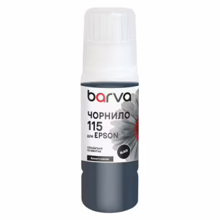 Чорнило Barva Epson 115 70 мл, secial OneKey, pigmented black (E115-865e)