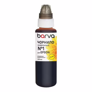 Чернила Barva Epson 1 100 мл, universal, yellow (EU1-450e)