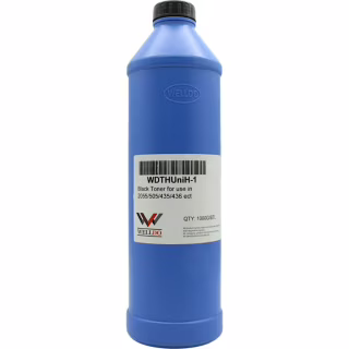 Тонер HP LJ P2035/P3015/M602/M608/Canon LBP351/352/3950 universal, 1kg, +лійка Welldo (WDTHUniH-1)