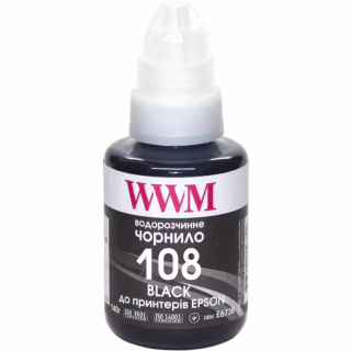 Чернила WWM Epson L8050/L18050 140г Black KeyLock (E108B)