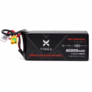 Акумуляторний блок Vinga 400Wh/kg 40Ah 6S 22.2V XT90S (400WHKG-40Ah-6S)