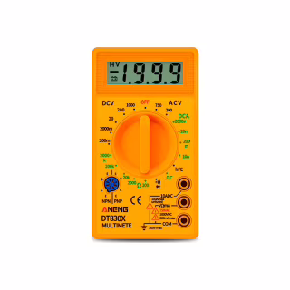 Цифровий мультиметр ANENG AN-DT830X, V, A, R, C, функція hFE (AN-DT830X)