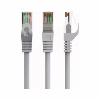 Патч-корд 0.5м UTP cat 6 CU gray Cablexpert (PP6U-CU-0.5M)