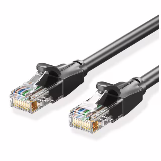 Патч-корд 5m UTP cat 6 RJ-45 black Vention (IBEBJ)