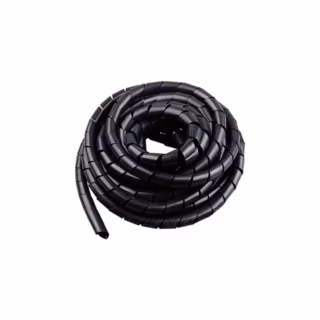 Органайзер для проводов спиральный, диаметр 6mm, длина 15m, black Voltronic (YT-6-15B)