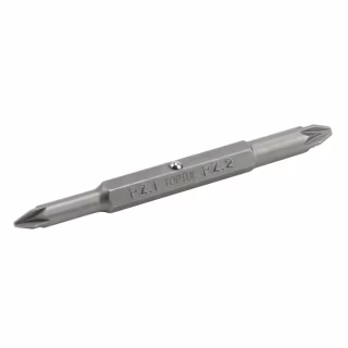 Біта для шуруповерта Toptul хрестова двостороння 1/4' PZ1xPZ2 L75мм (FKBA0102)
