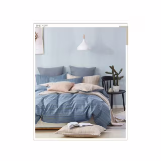 Постельное белье Home Line Ниуэ бязь премиум двуспальный (149167)