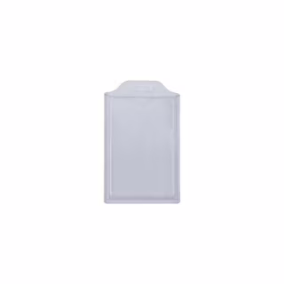 Бейдж Optima вертикальный ABS+PVC, 54х85 мм (O45626)