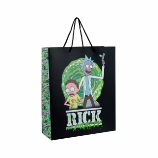 Подарунковий пакет Kite паперовий Rick and Morty 26х32 см (RM24-266)