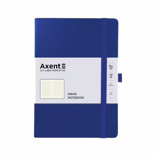 Книга записна Axent Partner Prime 145x210 мм 96 аркушів, клітинка синя (8305-38-A)