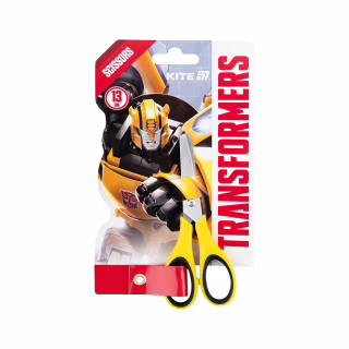 Ножиці Kite дитячі з гумовими вставками Transformers 13 см (TF25-123)