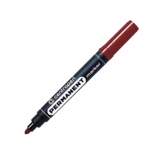 Маркер Centropen Permanent 8566 2,5 мм круглый коричневый (8566/07)