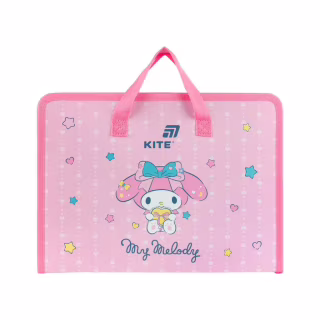 Папка - портфель Kite на молнии A4 My Melody, 1 отделение (HK26-202)